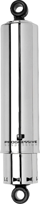 Progressive Harley 412 Series Shocks 13.5in - Chrome - Image 2
