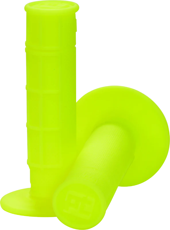 ProTaper 1/2 Waffle Grips - Neon Yellow
