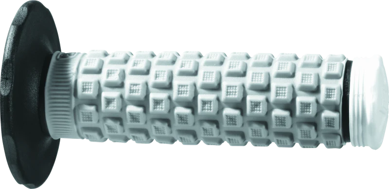 ProTaper Pillow Top Large Flange ATV Grips - Black/Gray/White