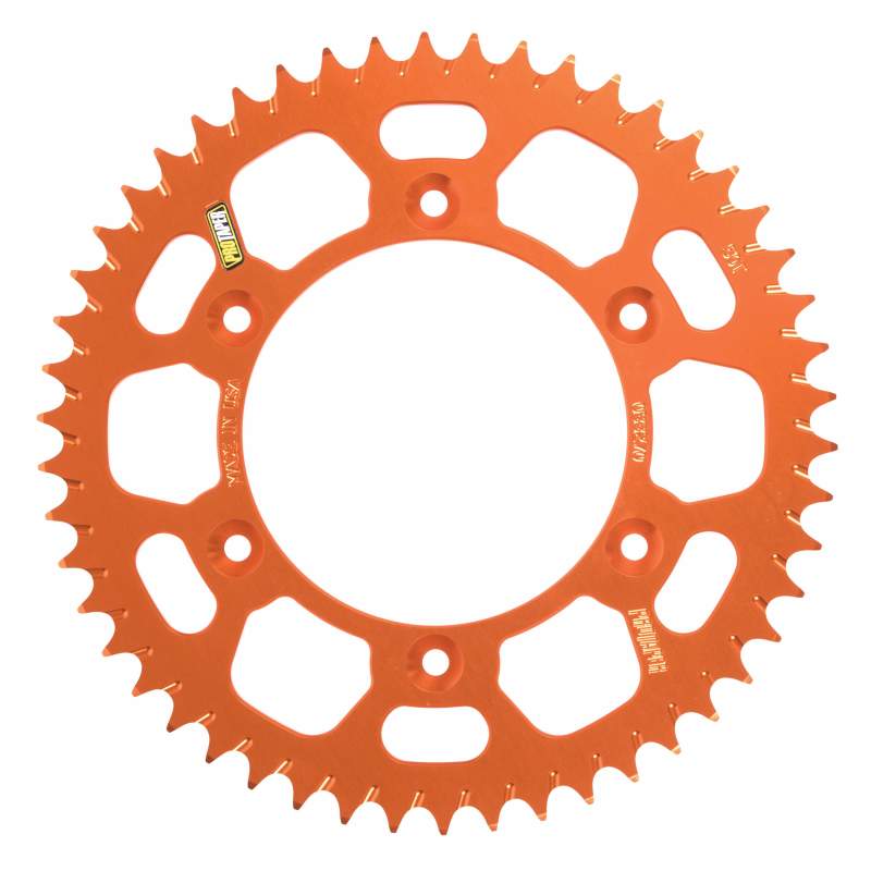 ProTaper KTM 85SX-105SX / Gas Gas MC85 / Husqvarna TC85 Rear Orange Sprocket - 50 Teeth - Image 2