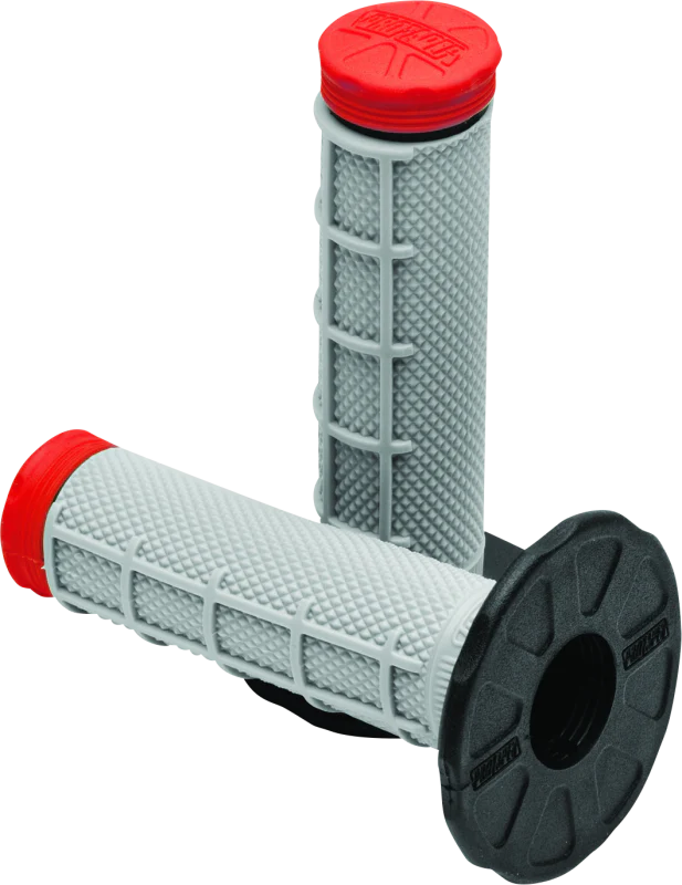 ProTaper Tri Density MX 1/2 Waffle Grips - Red
