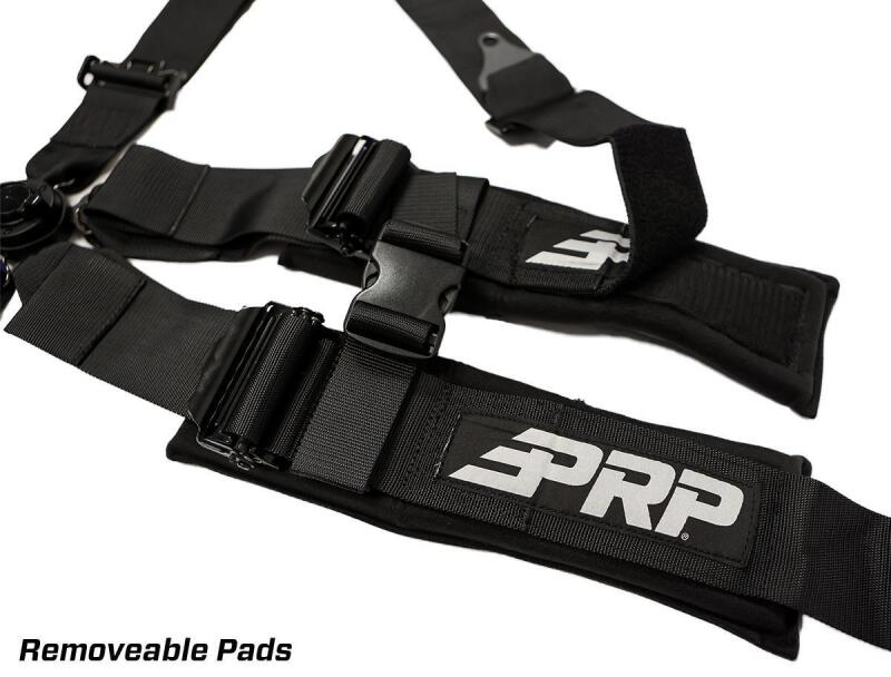 PRP 5.2 Harness(Cam-Lock, SFI Rated) - Black - Image 2
