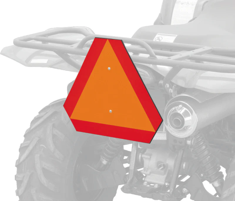Quadboss ATV License Plate Kit - White - Image 2