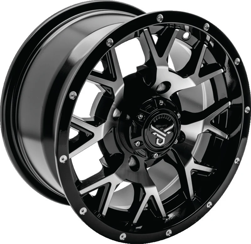 QuadBoss Barbwire 14X7 - 4+3 - 4/156 - Machined - Image 3