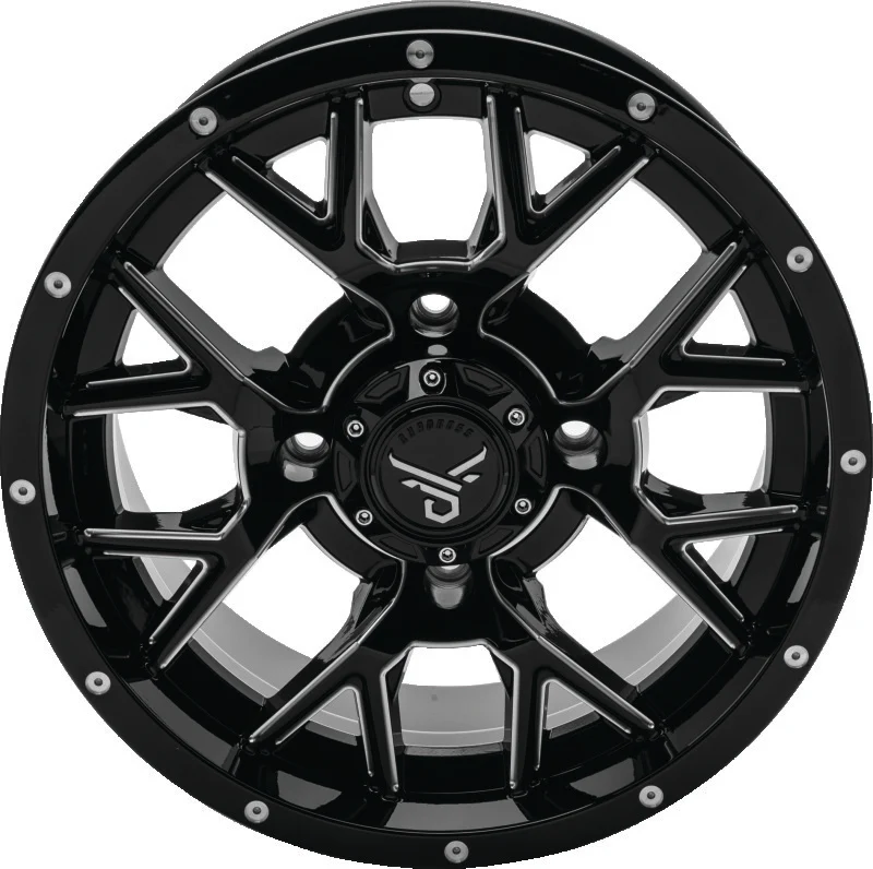 QuadBoss Barbwire 14X7 - 4+3 - 4/156 - Milled - Image 2