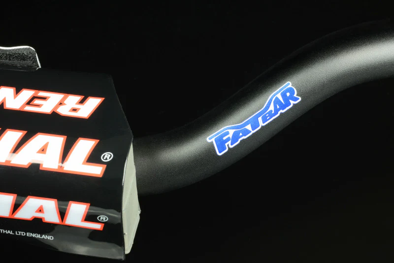 Renthal 09-12 KTM SX/ SX-F/ 06-13 Suz RM/ RMZ/ 18-21 Yamaha YZ-F Fatbar - Black - Image 3