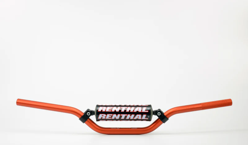 Renthal 12-19 KTM 50SX 7/8 in. Handlebar Mini - Orange - Image 3