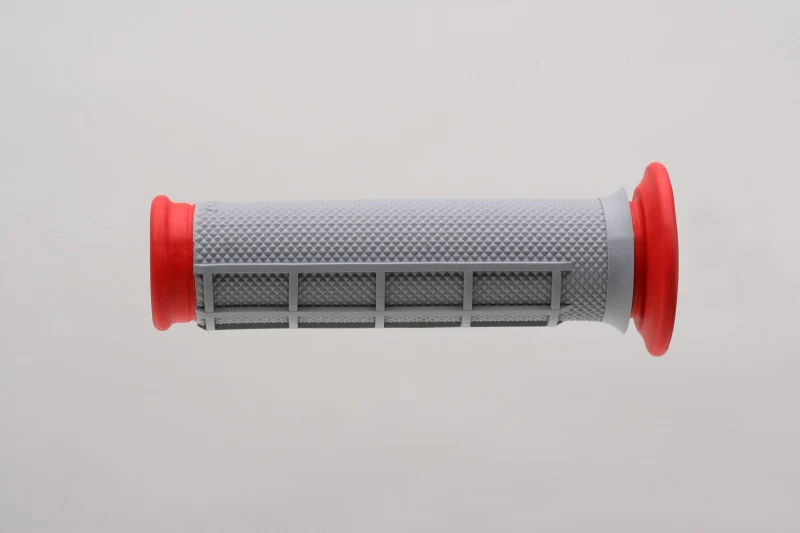 Renthal ATV Dual Compound Grips 1/2 Waffle - Red