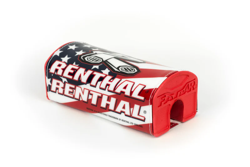 Renthal Fatbar Pad - USA Flag Red/ White/ Blue - Image 2