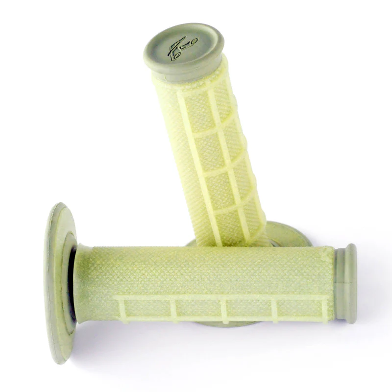Renthal MX Dual Compound Grips 1/2 Waffle - Kevlar - Image 2