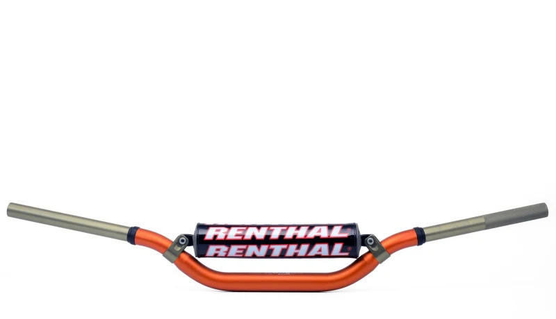 Renthal RC/ 04+ Honda CRF/ 06+ Kawasaki KX/ KXF Twinwall Pad - Orange - Image 2