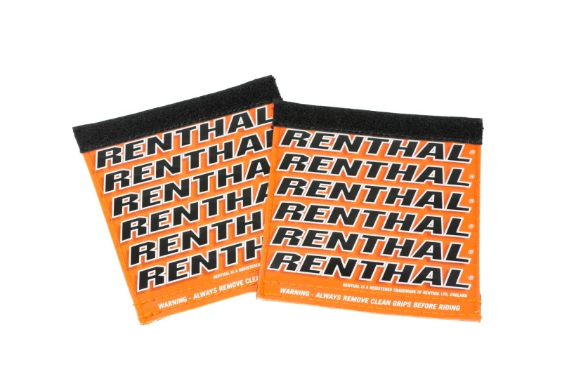 Renthal Team Clean Grip - Orange/White/Black - Image 2