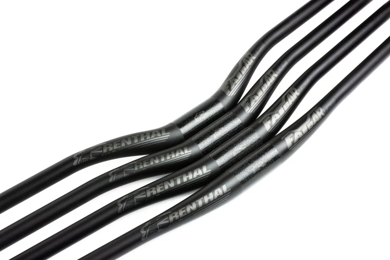 Renthal V3 Fatbar Lite Carbon 35 40 mm. - Black - Image 2