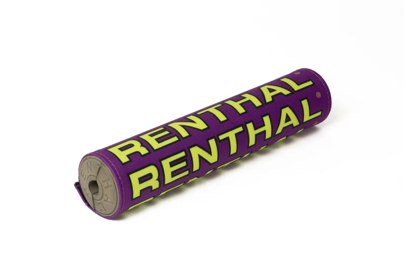 Renthal Vintage SX Pad - Purple/Yellow