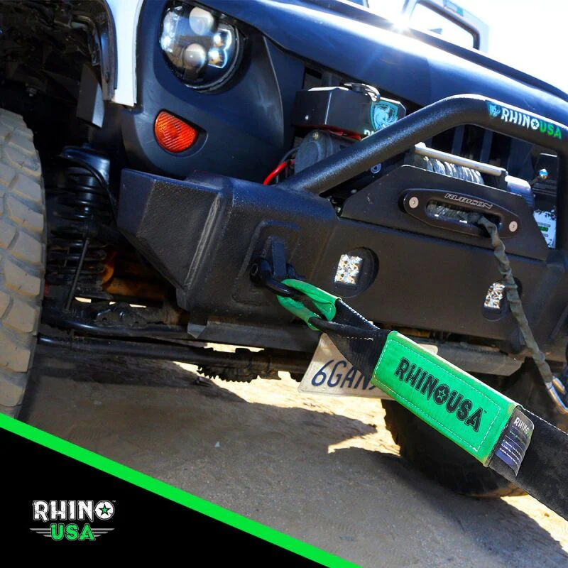 Rhino USA 20Ft Tow Strap/Shackles Combo - Image 7