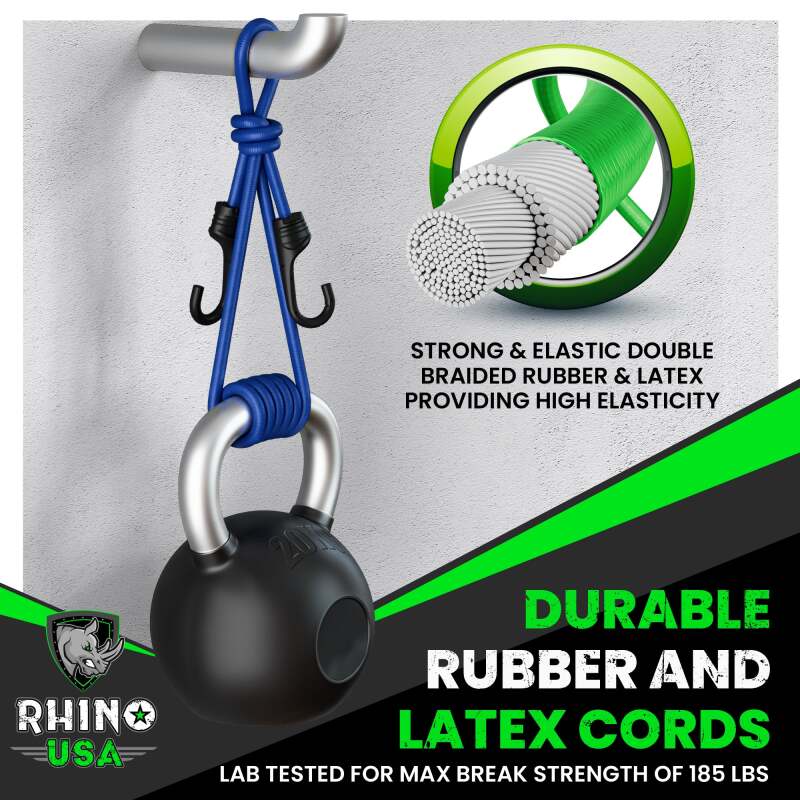 Rhino USA 28Pc Bungee Cord Assortment - Image 4