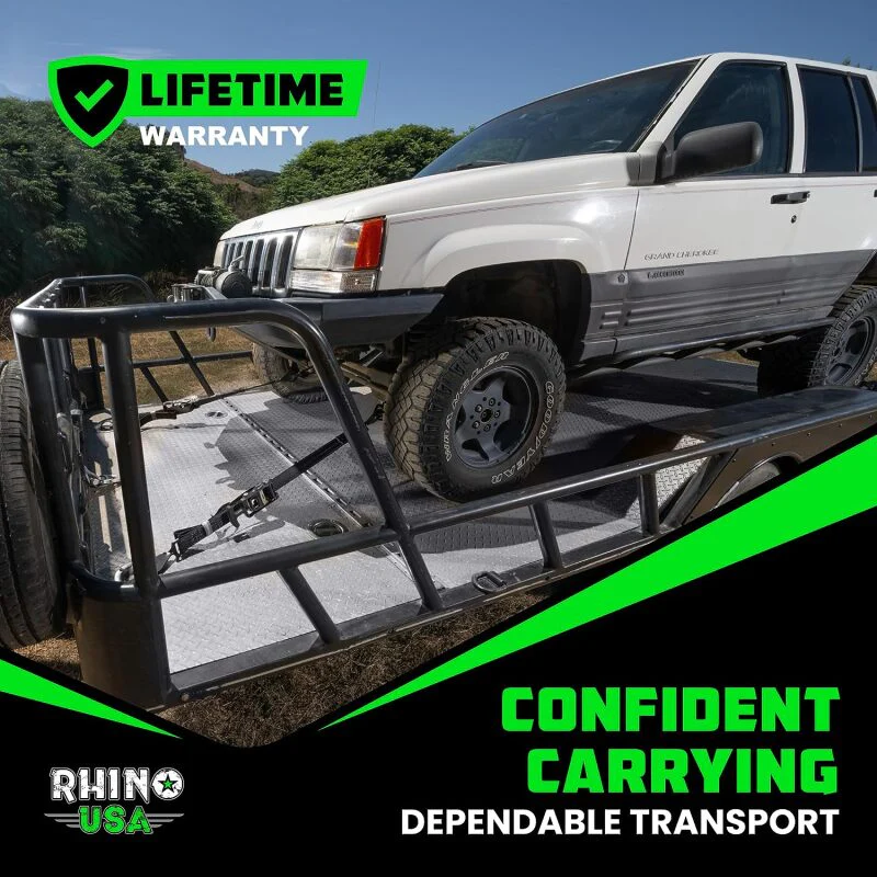 Rhino USA Heavy Duty Vehicle Tie Down Kit (Snap Hook) - Image 2