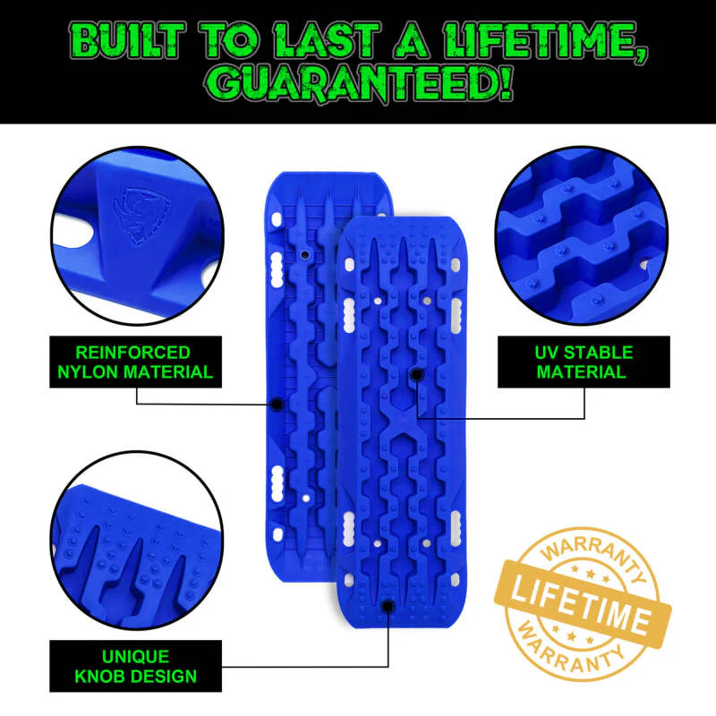 Rhino USA Recovery Traction Boards - Blue (Pair) - Image 5