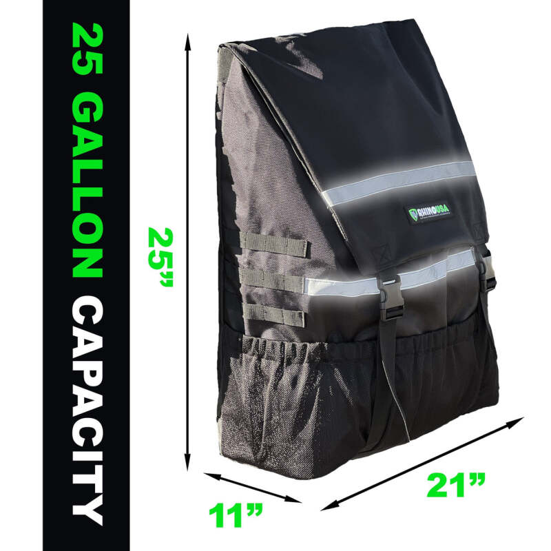 Rhino USA Spare Tire Trash Bag - Black - Image 3