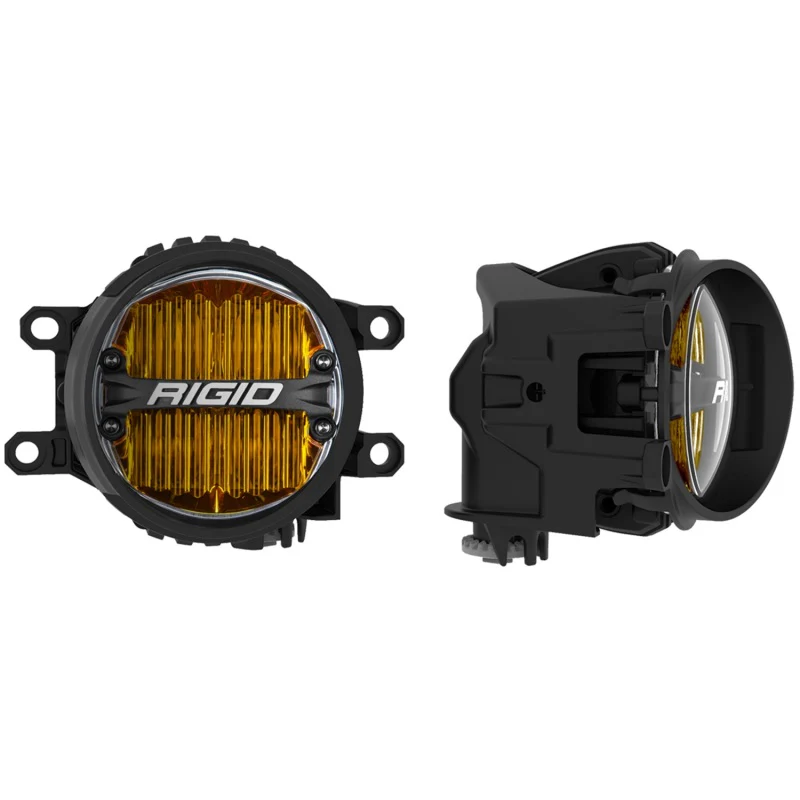 Rigid Industries 2014+ Toyota Tundra & 4Runner / 2016+ Tacoma 360-Series PRO SAE Fog Kit - Yellow - Image 2