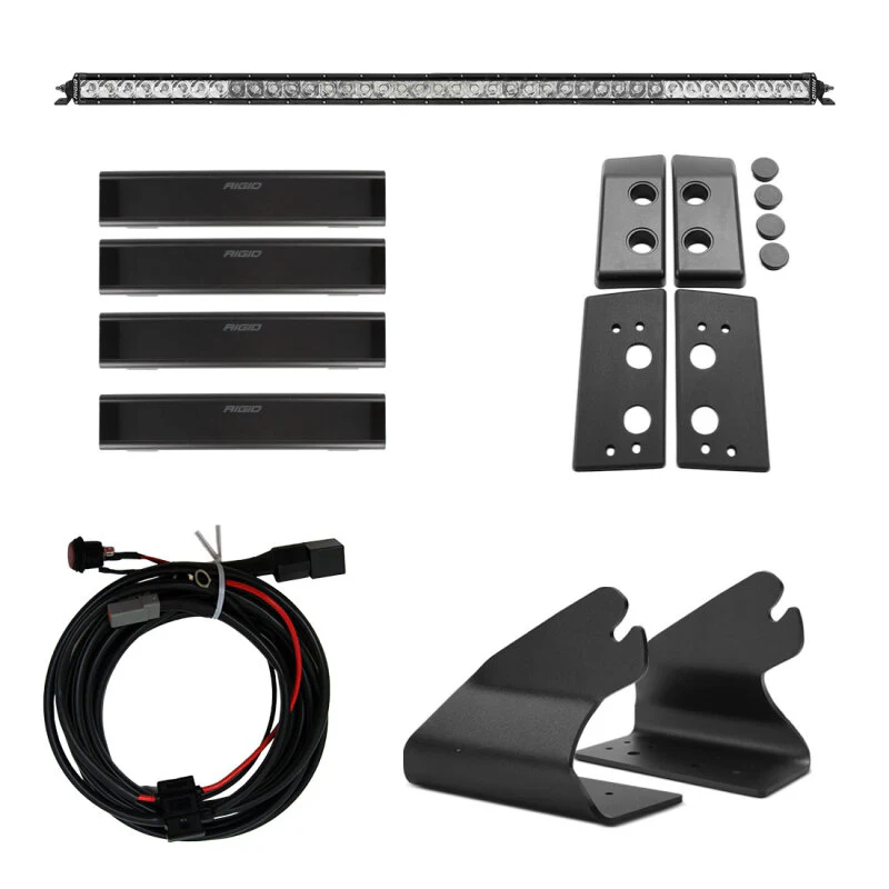 Rigid Industries 2021 Ford Bronco Roof Line Light Kit (Incl. SR spot/flood Combo Bar) - Image 2