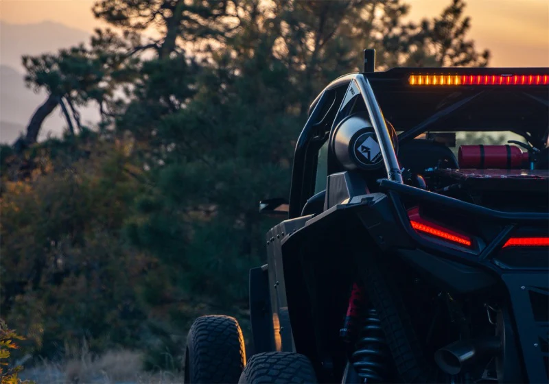 Rigid Industries 28in Chase Light Bar Universal - Rear Facing 27 Mode 5 Color LED Light Bar - Image 3