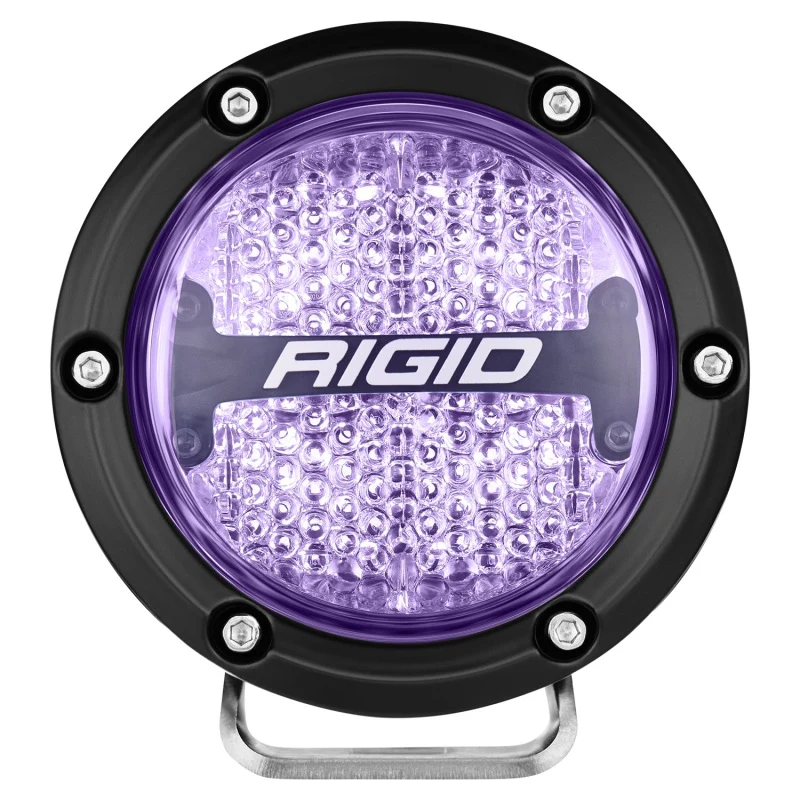 Rigid Industries 360-Series 4in LED Off-Road Diffused Beam - RGBW Backlight (Pair) - Image 27