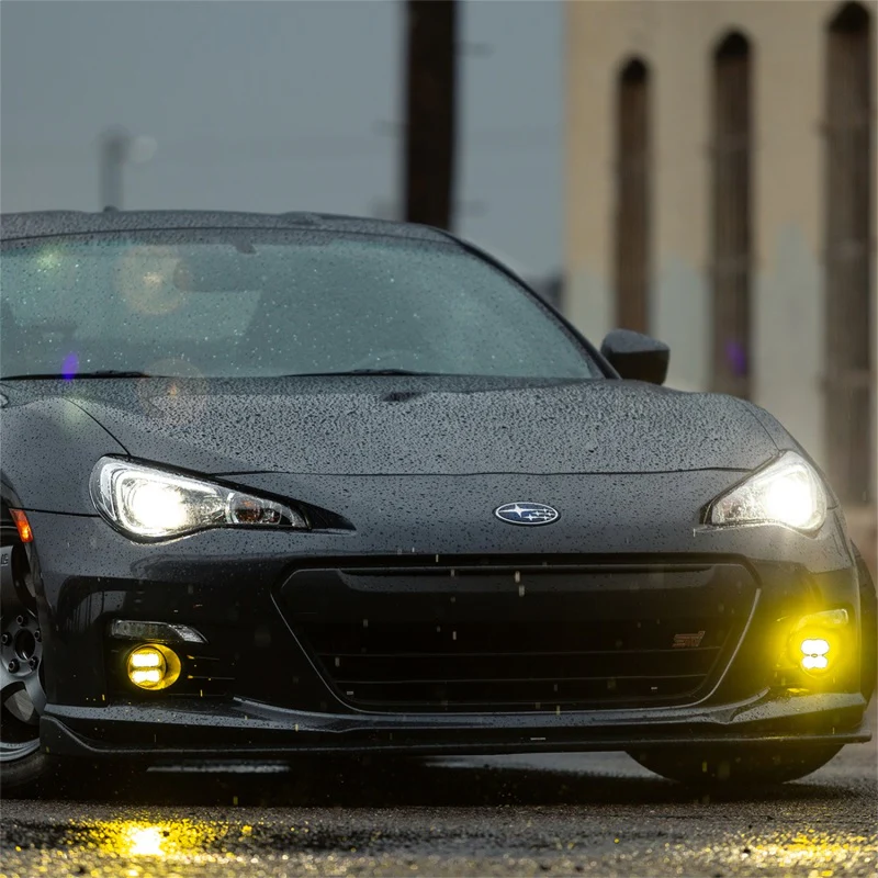 Rigid Industries 360-Series 4in LED SAE J583 Fog Light - Selective Yellow (Pair) - Image 4