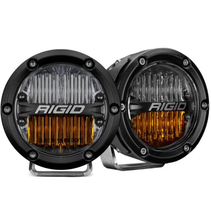Rigid Industries 360-Series SAE Fog Yellow/White Pair - Image 2