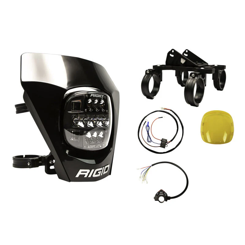 Rigid Industries Adapt XE LED Moto Kit - Black - Image 16