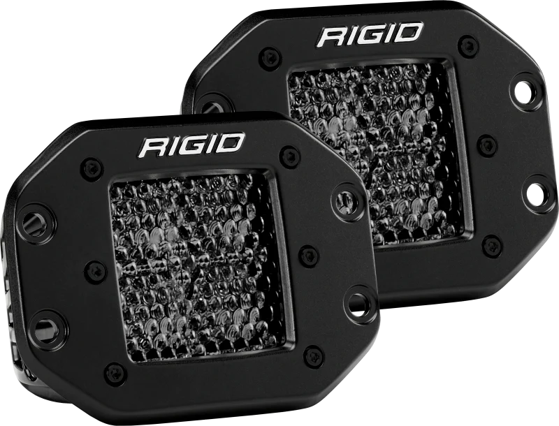 Rigid Industries D Series PRO Midnight Edition - Spot - Diffused - Pair - Image 4