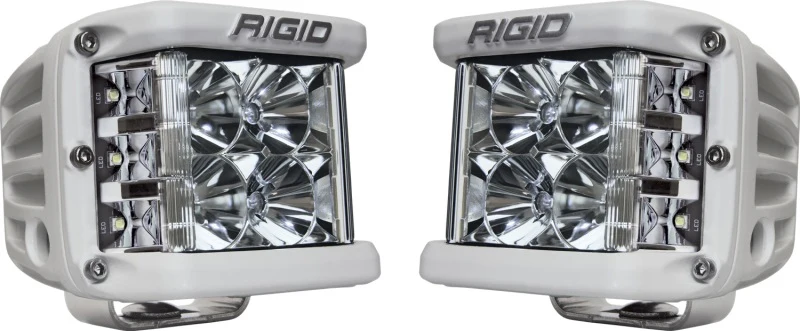 Rigid Industries D-SS - Flood - Set of 2 - White Housing - Image 2