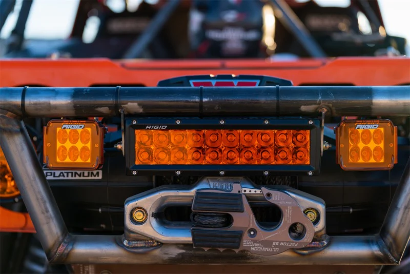 Rigid Industries Protective Polycarbonate Cover - Dually/D2 - Yellow - Image 4