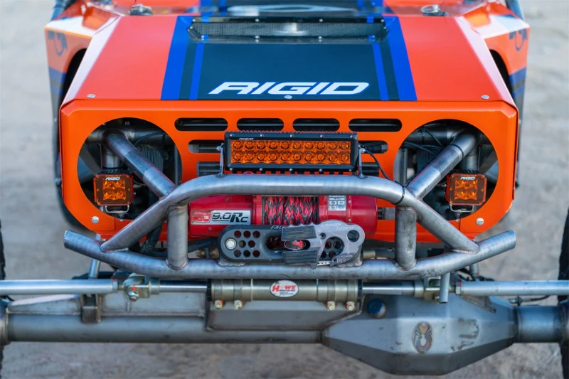 Rigid Industries Protective Polycarbonate Cover - Dually/D2 - Yellow - Image 5