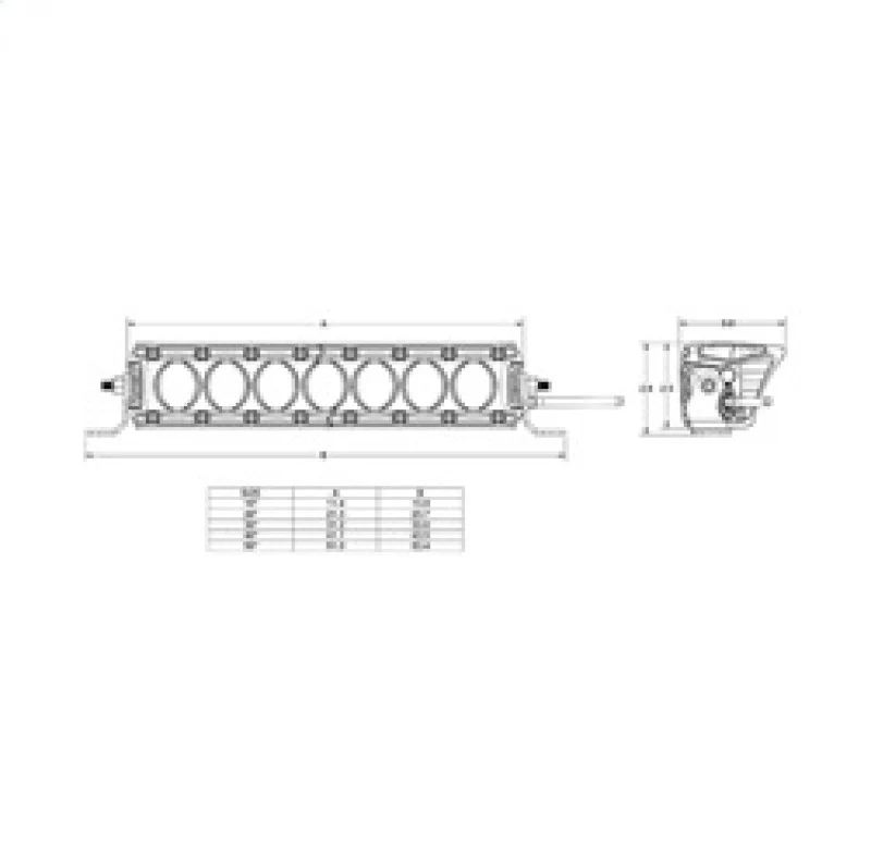 Rigid Industries Revolve 50in Bar w/Amber Trim Ring - Image 9