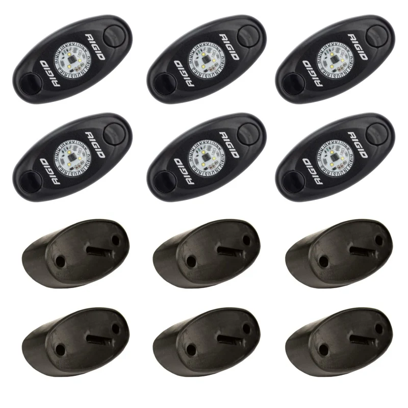 Rigid Industries Rock Light Kit- Blue (6 lights) - Image 2