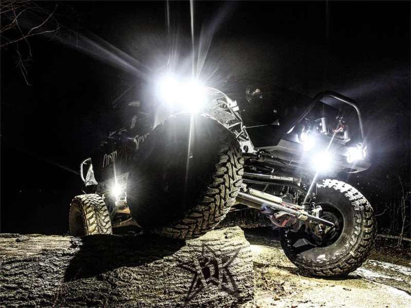 Rigid Industries Rock Light Kit- Red (4 lights) - Image 4