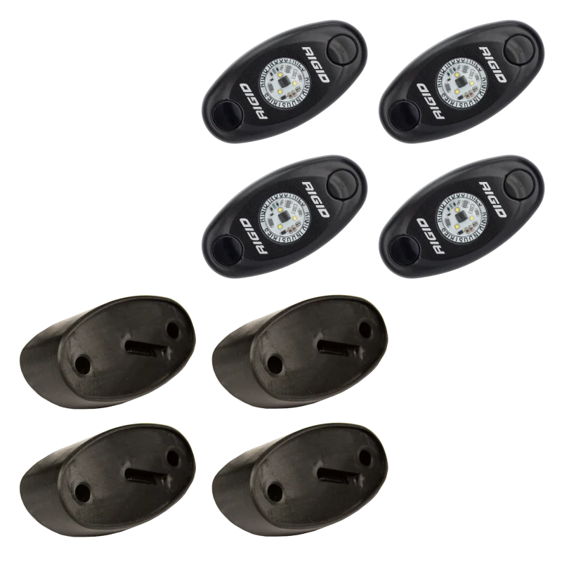 Rigid Industries Rock Light Kit- Red (4 lights) - Image 5