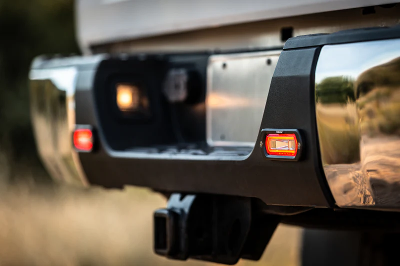 Rigid Industries SR-L Series Flush Mount LED Spreader Pair w/ Amber Halo - Universal - Image 3