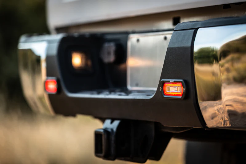 Rigid Industries SR-L Series Flush Mount LED Spreader Pair w/ Amber Halo - Universal - Image 5