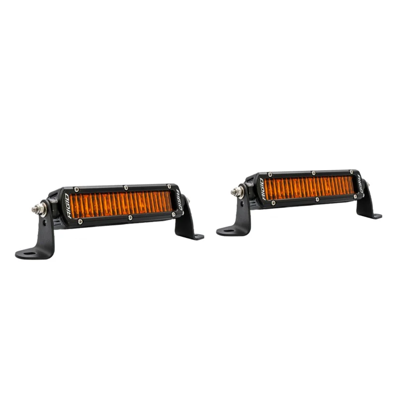 Rigid Industries SR-Series SAE 6in. w/ Amber PRO Lens (Pair) - Image 3