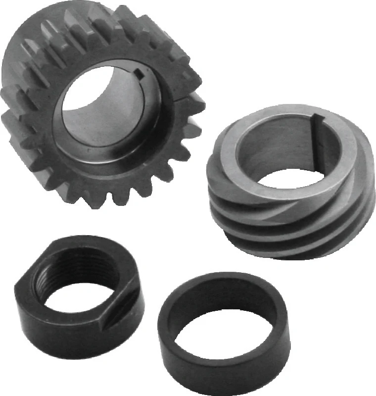S&S Cycle 1990+ BT Pinion Shaft Conversion Gear Kit - Red - Image 2