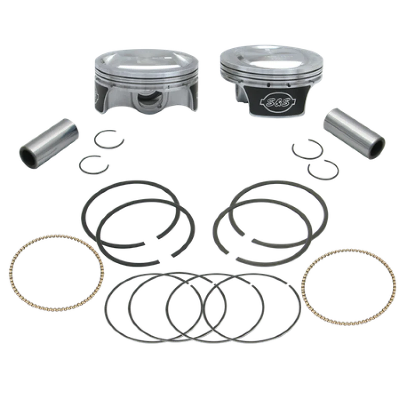 S&S Cycle 2017+ M8 Models 4.320in Bore Piston Ring Set - 2 Pack