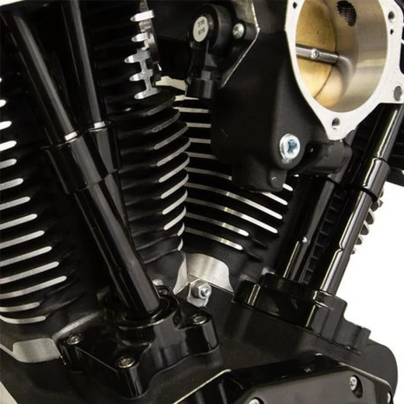 S&S Cycle 99-17 BT Models Quickee Pushrods w/ Gloss Black Covers - Image 2