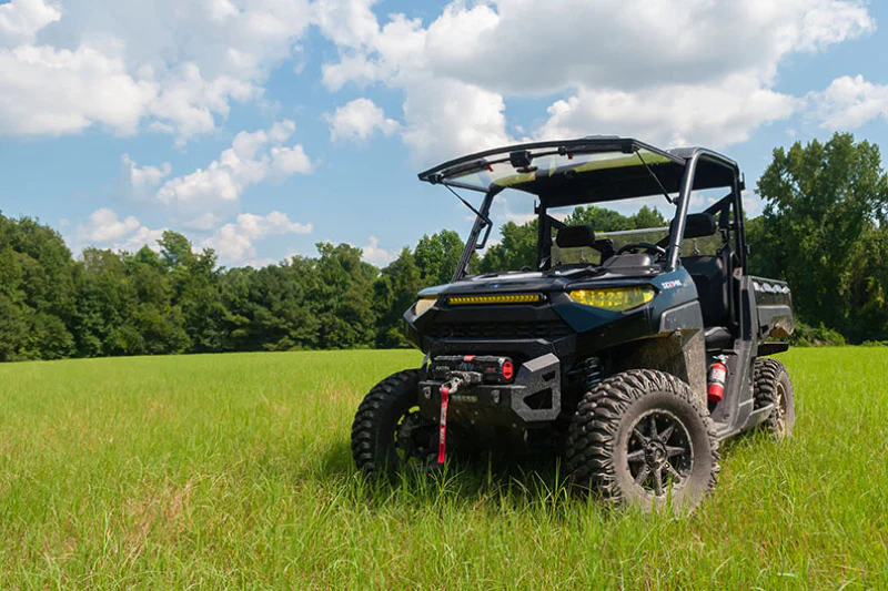 Seizmik 13+ Polaris Ranger 900/1000 XP/Crew Full-Size Pro-fit Windshield Flip Up Vent - Image 4