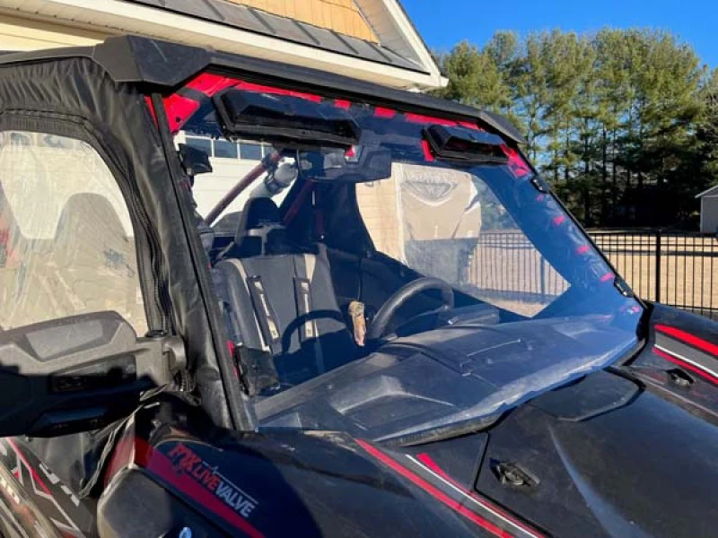 Seizmik 20-23 Kawasaki KRX1000 Teryx 1.75 in. Windshield Vented AR2 - Image 3