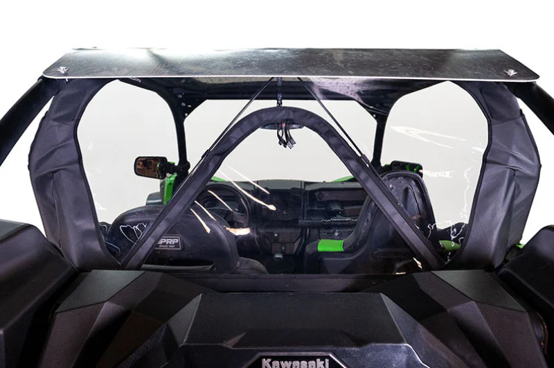 Seizmik 20+ Kawasaki KRX1000 Teryx Rear Soft Windshield - Image 4