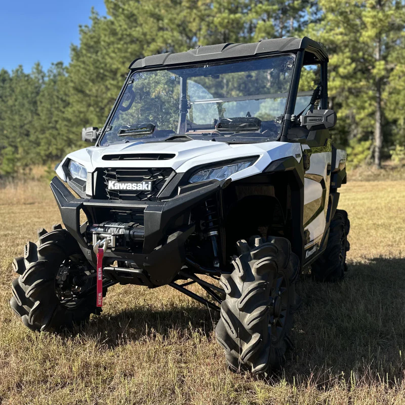 Seizmik 24+Kawasaki Ridge Ranch Tool Less Windshield - UV - Image 3