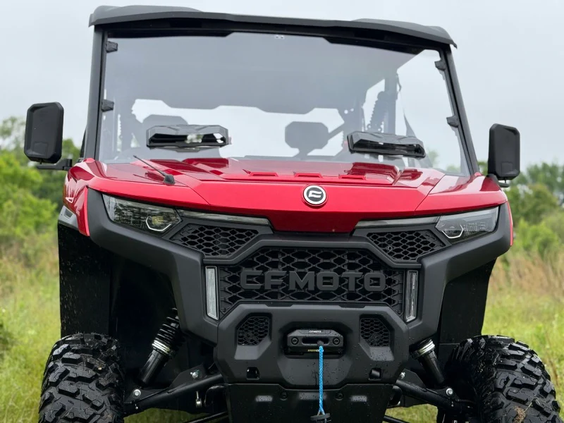 Seizmik 25+ CFMoto U10/10 XL Pro Toolless Windshield - UV - Image 2