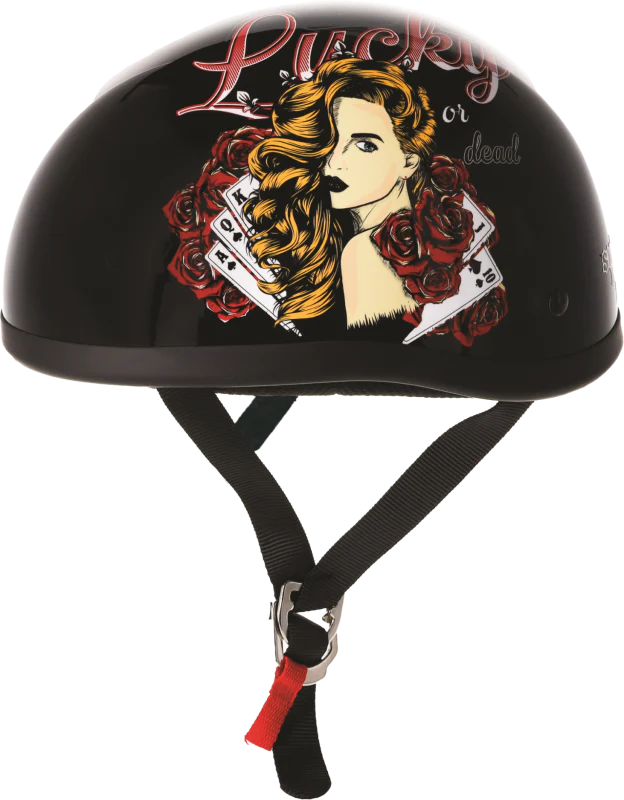 Skid Lids Lucky Lady Original Helmet - XL